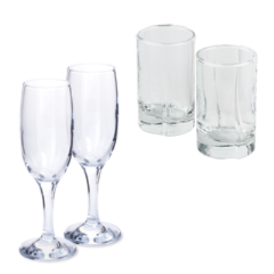 Стаканы, бокалы, фужеры 