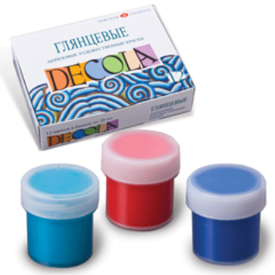 Акриловые краски художественные 