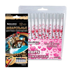 Карандаши и фломастеры 