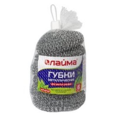 Губки (мочалки) металлические и пластиковые 
