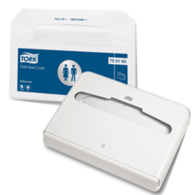 Покрытия на унитаз и диспенсеры к ним 