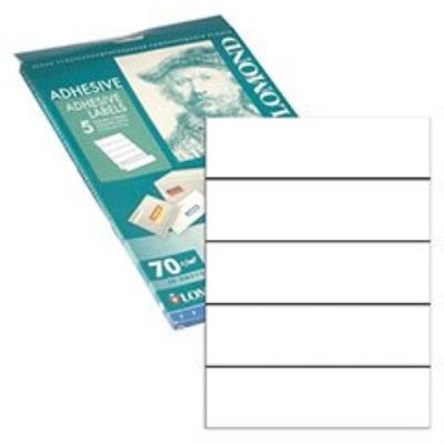 Этикетки самоклеящиеся для папок 