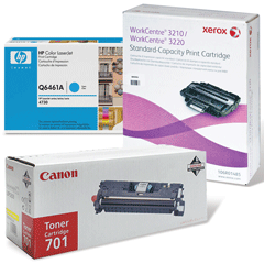 Картриджи и другие расходные материалы для лазерной техники 